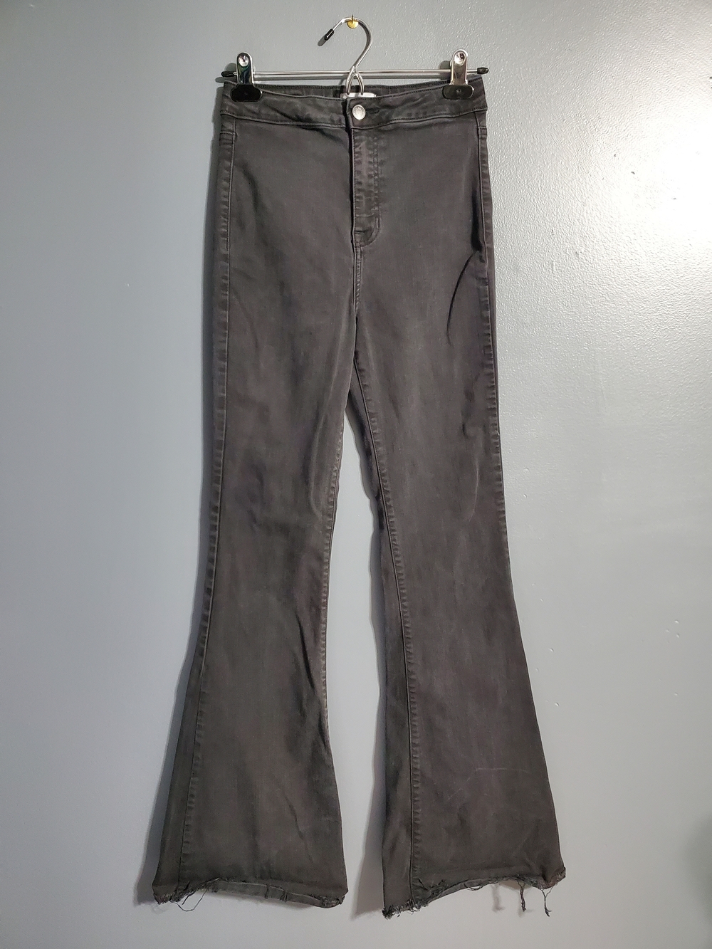 Cello Black Wide Leg Flare Jeans Women's Size 3